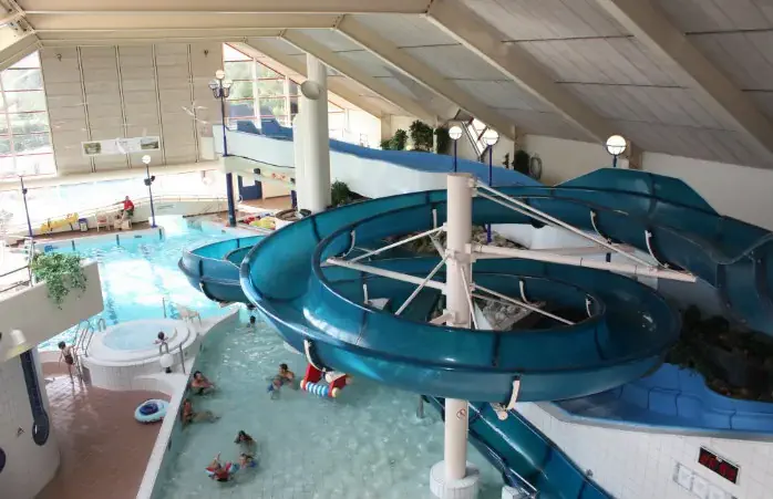 Fine fasiliteter på Hovden Badeland