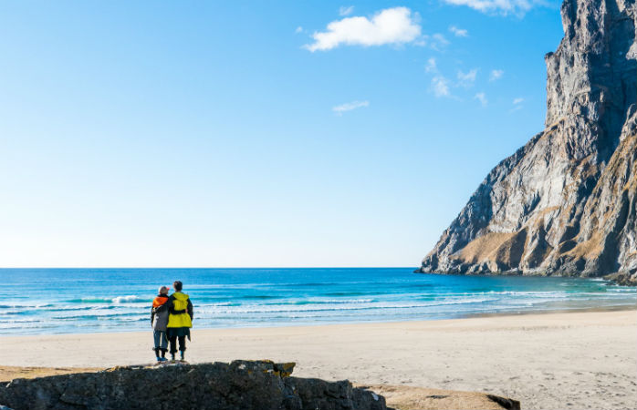 Surfing i Lofoten