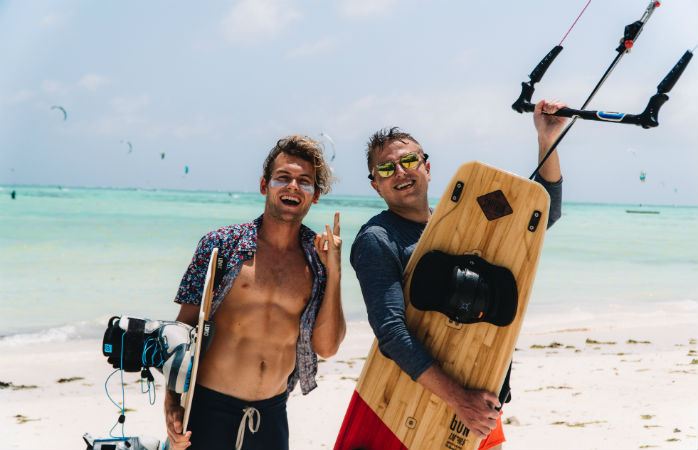 Kitesurfing i Zanzibar