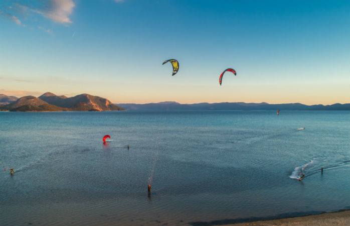 Kitesurfing i Kroatia