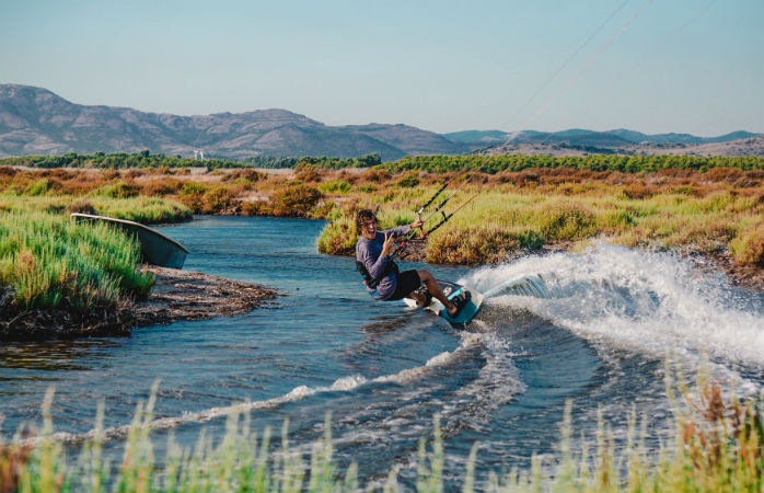 Kitesurfing i Sardinia