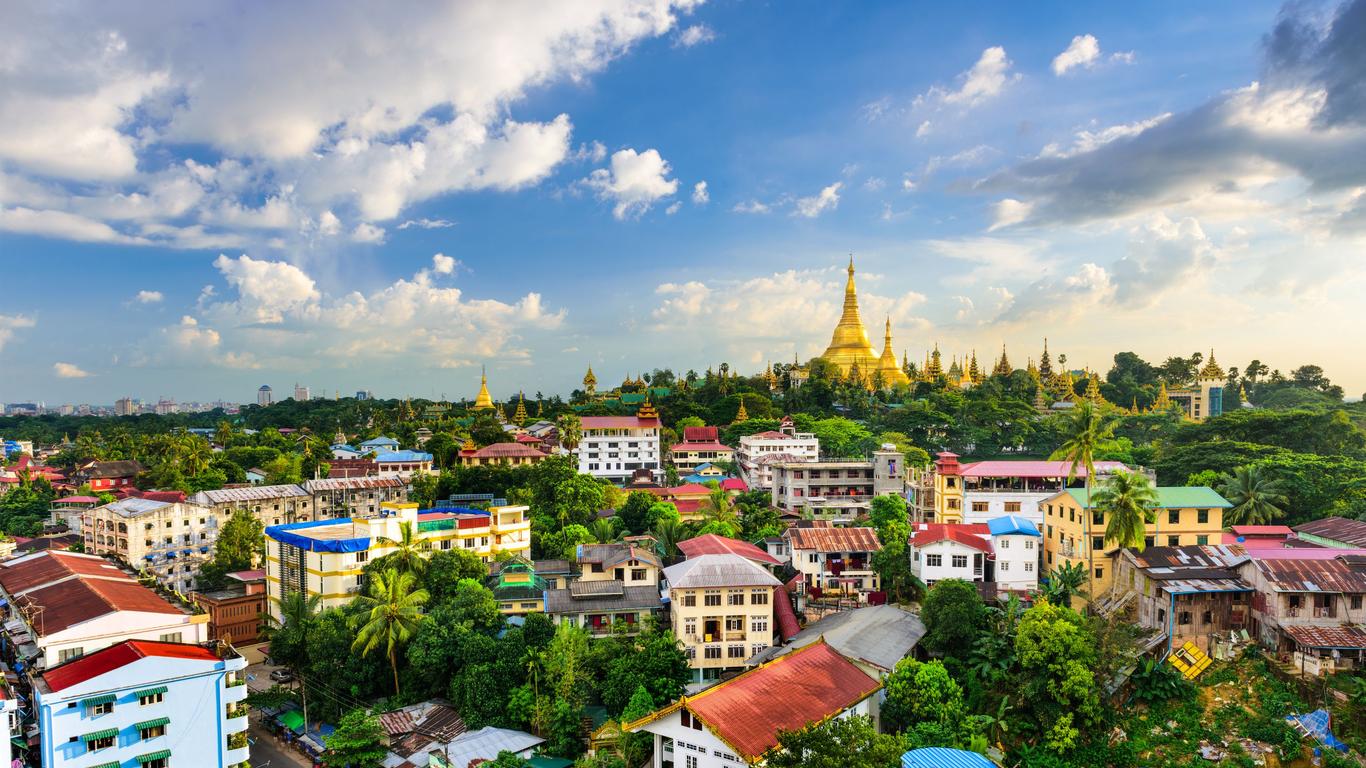 Flights to Yangon