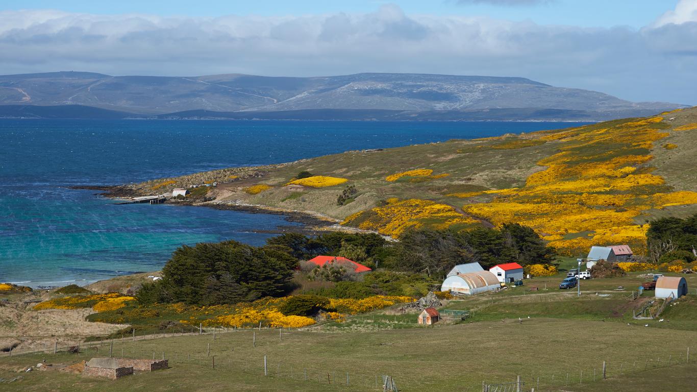 Flights to Falklandsøyene (Islas Malvinas)