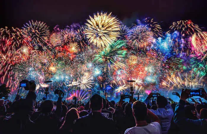 Hong Kong Fireworks Display 2016